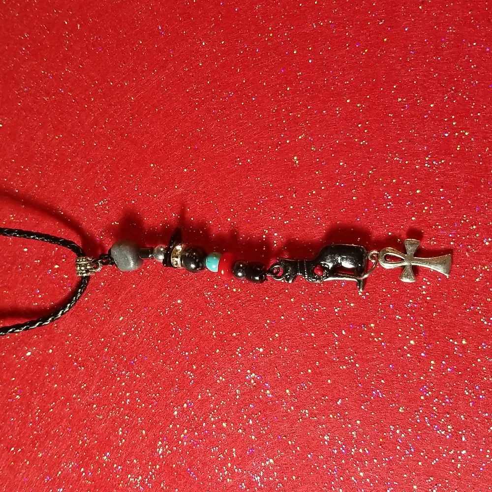 Women Egyptian Baset the Cat necklace - Picture 8 of 11